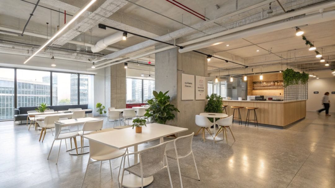 フリーアドレス設計内装